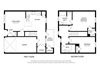 Highland Hills_2 Bedroom Floor Plan